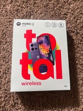 Motorola Moto G 2025, 5G, 64GB, Blue - Total Wireless Prepaid Smartphone - NEW