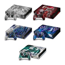 RUTH THOMPSON DRAGONS VINYL SKIN FOR XBOX ONE X CONSOLE AND CONTROLLER BUNDLE