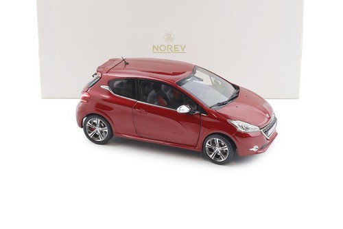 1:18 NOREV Peugeot 208 GTi 2013 Rouge Rubis Métallique - Photo 2/5