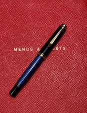 Pelikan Souver n R600 Rollerball Pen Blue Stripe Germany Two-Chick Logo New Refi