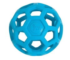 JW Pet HOLEE ROLLER BALL Dog Chew Treat Fetch Bouncy Toy SMALL 3 inch 