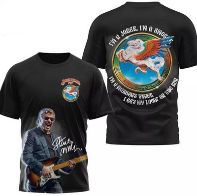 Hot Unisex All Size Steve Miller The Joker Lyrics AOP 3D T-shirt PM377