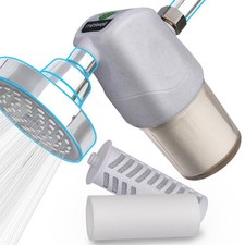 Shower Filter System - Purify Water, Reduce Hard Water and Chlorine, Soften S...