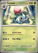 Ivysaur 002/165 Uncommon 151 Pokemon Near Mint