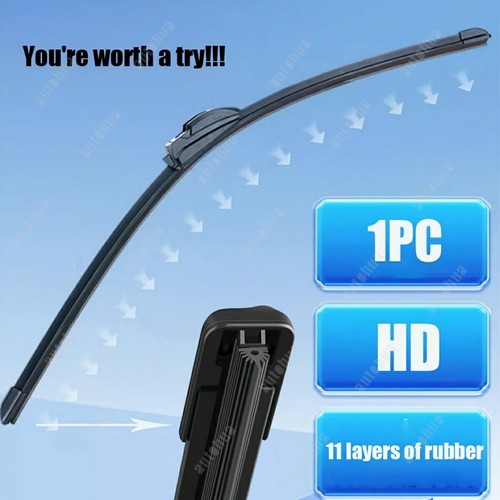 16" Windscreen Wipers 11 Layer Rubber Strip Wiper Blade For Car Front Windshield - Picture 8 of 12