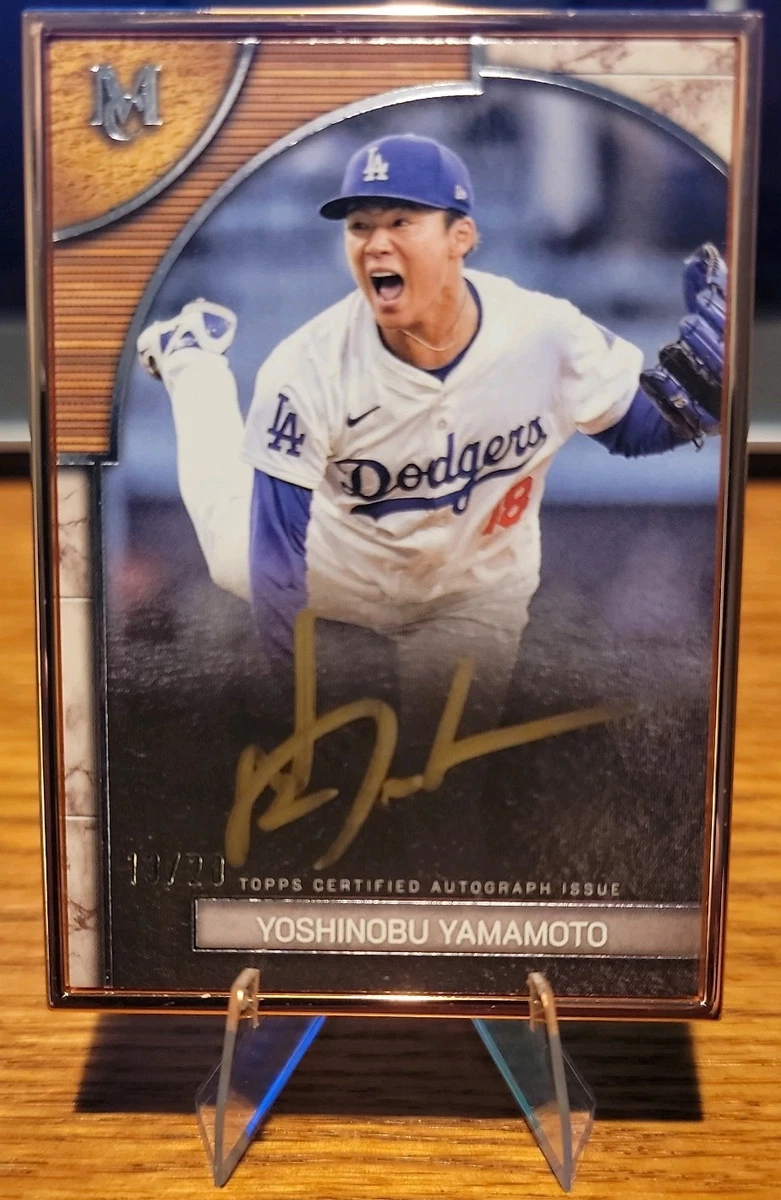 2024 Topps Museum Collection - Yoshinobu Yamamoto #FMA-YAM for