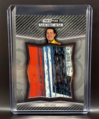Kyle Busch 2010 Press Pass Showcase Racing Prized Pieces Sheet Metal #5/99