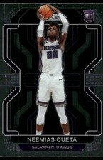 2021-22 Panini Prizm #316 Neemias Queta Sacramento Kings Rookie