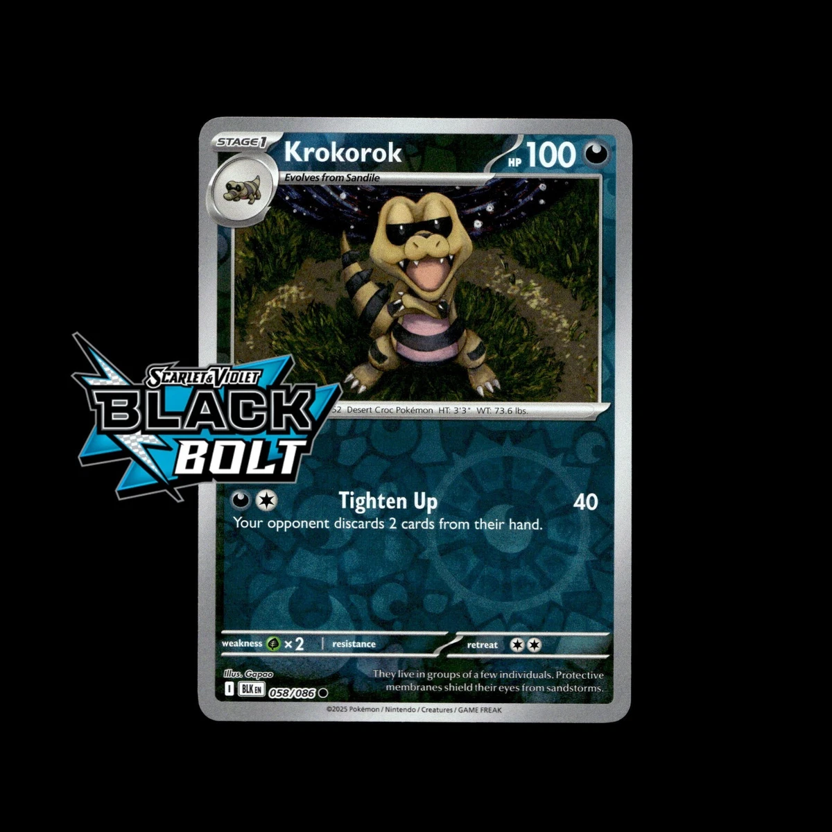 Krokorok Pokmon TCG Cards for sale | eBay Krokorok Pokmon TCG Cards for sale | eBay
