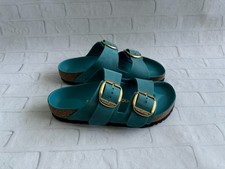 Birkenstock Arizona Big Buckle Oiled Leather Sandals Women's Size 38