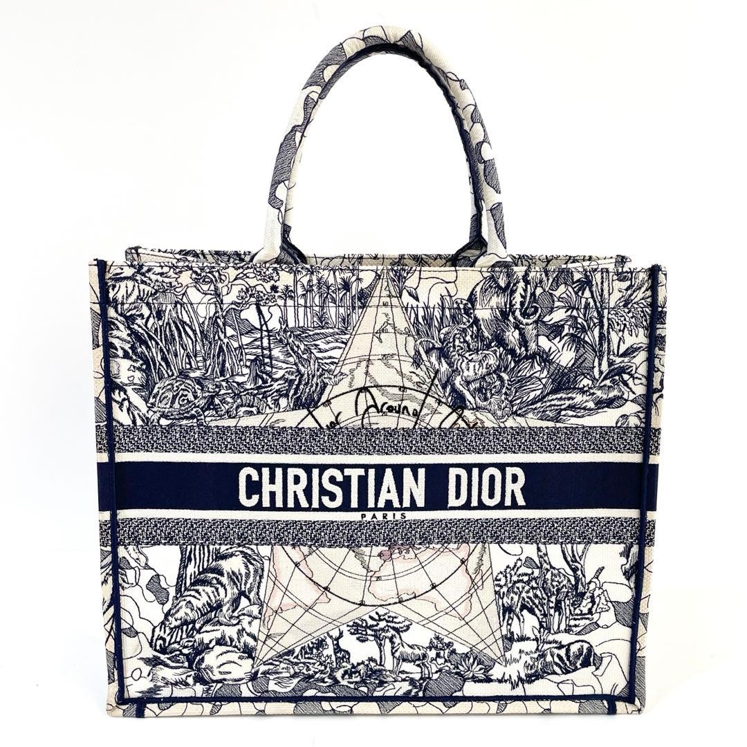 Dior Book Tote Embroidery Large