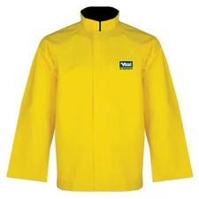 VIKING 5110J-XXXL Vented Rain Jacket, Yllw, 55 Chest, Men, 3XL