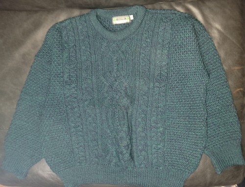 Vintage Fisherman Sweater Country Collection Irish 100% Pure New Wool| Old Money - Image 1