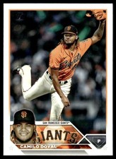 2023 Topps Camilo Doval San Francisco Giants #262