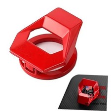 Push Start Button Cover, Zinc Alloy Car Engine Start Stop Button Cover red