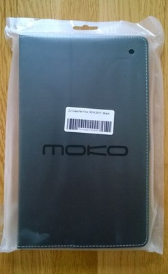 NEU MoKo Hülle Amazon Fire HD 8 Tablet 7. Gen 2017 & 8 Gen 2018 Schwarz