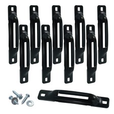 10 Pcs E-track Single Slot Tie Downs E-track Single Strap Tie Down Anchors