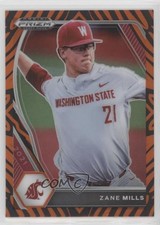 2021 Panini Prizm Draft Picks Tiger Stripes Prizm 97/99 Zane Mills #PDP120 0l1