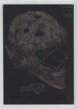 2006 ITG Between the Pipes Mask IV Silver Vault Emerald Devan Dubnyk #M-32 0c3