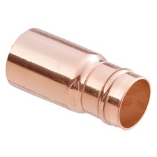 15mm x 8mm Solder Ring Long Fitting Reducer - PACK OF 5 - FREE Next-Day Delivery