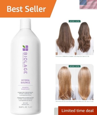 Professional Hydrating Shampoo for Soft, Shiny Hair - Infused with Aloe - 33.8oz
