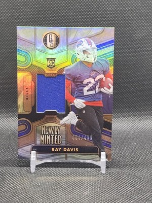 3702I 2024 Panini Gold Standard Newly Minted Memorabilia Ray Davis #NMM-RDS /499