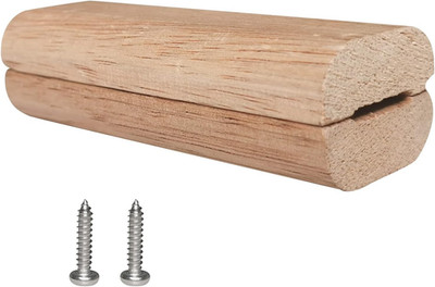 4'' Handle Wood Block Replacement for Medium/Small Big Green Egg Accessories with