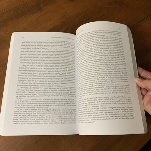 An Introduction to Crime and Crime Causation Paperback Textbook Winters 2022 - Picture 10 of 15