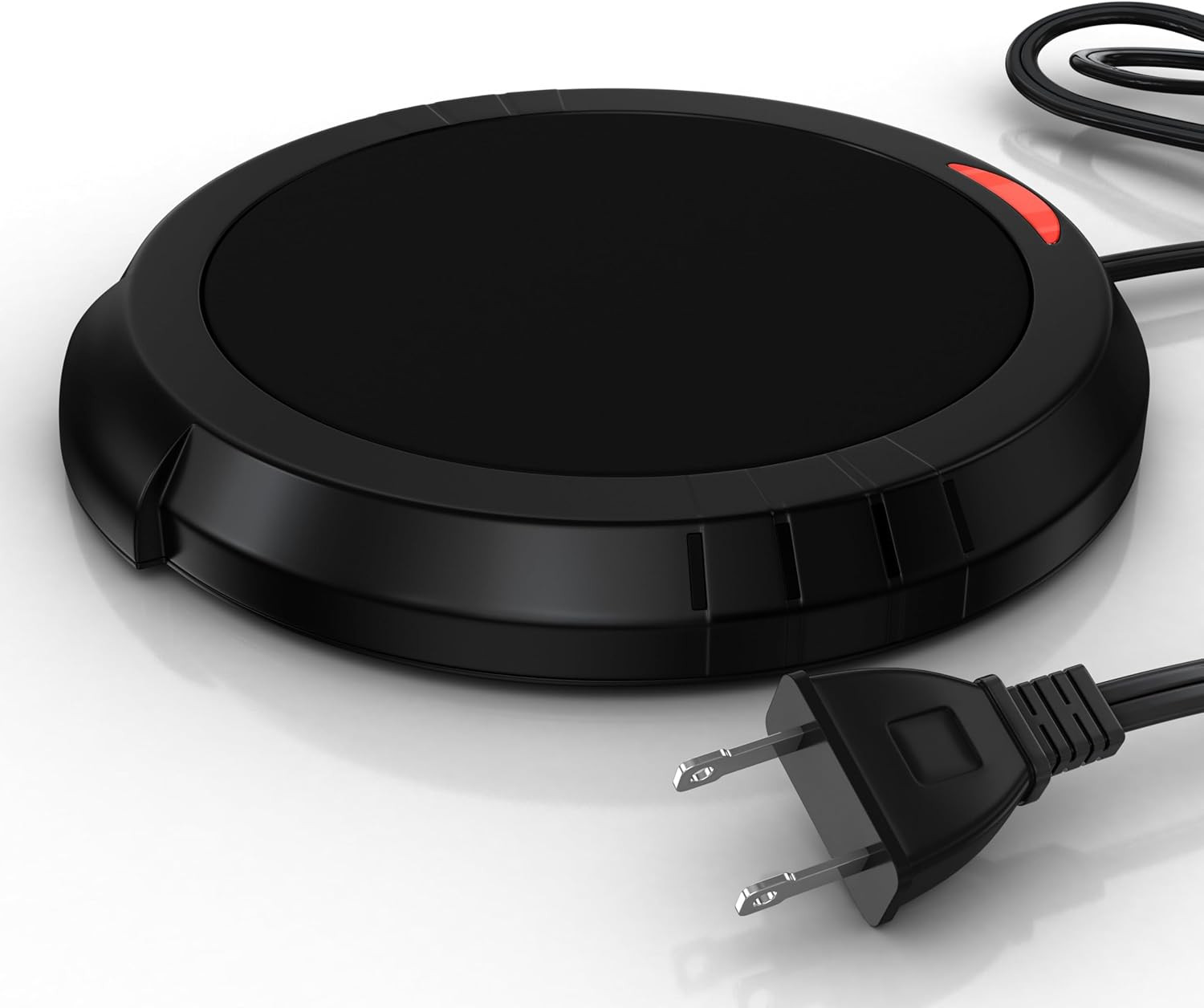 Black & White Candle Warmer Plate for Flameless Fragrance-image