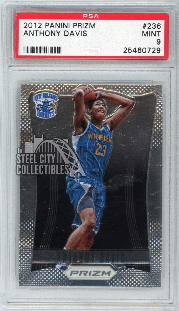 Anthony Davis 2012-13 Panini Prizm Rookie Card #236 PSA 9 (Old Label)