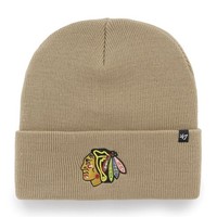 '47 Brand Nhl Chicago Blackhawks Haymaker '47 Cuff Knit Beanie WintermüTze Basic