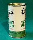 Coors Flat Top Beer Can KS Tax Paid '50s Adolph Coors Golden, Co. Empty 12 oz TO — photo 2