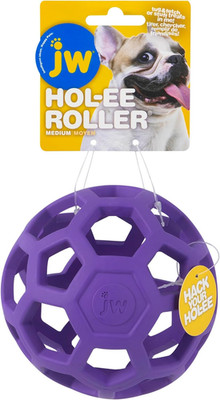 J.W. JW JW43111 HOL-ee Roller, Hundespielzeug kauen und beißen, M