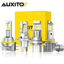 AUXITO 9005 HB3 LED Headlight Super Bright Bulbs Kit HI/LOW Beam 6500K White H4