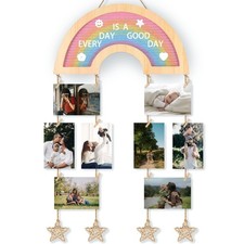 Picture Frames Collage Wall Decor Hanging Photo Display, Personalized Gifts f...