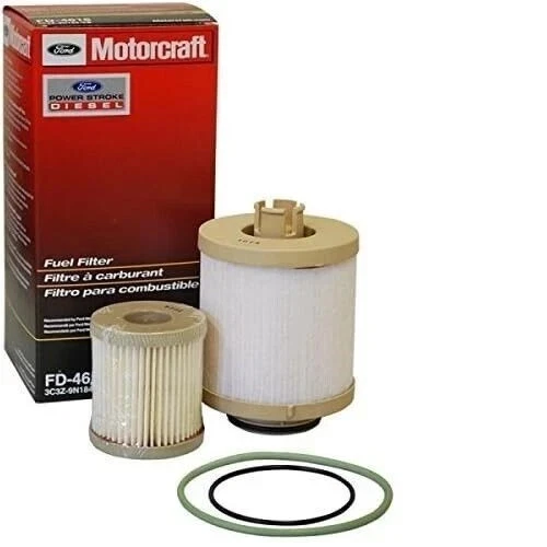 Filtro de combustible diésel Motorcraft FD-4616 (paquete de 3) - repuesto original OEM Foto 4 de 4