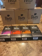 200 x Peet's Espresso Capsules Variety Pack, Nespresso OriginalLine. 5 ea Flavor