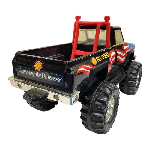 Vintage Tonka 1983 Fire & Ice Shell SU 2000 Pick Up Truck With American Flag - Picture 4 of 6