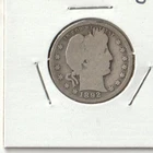 1892 O Barber Quarter (G)