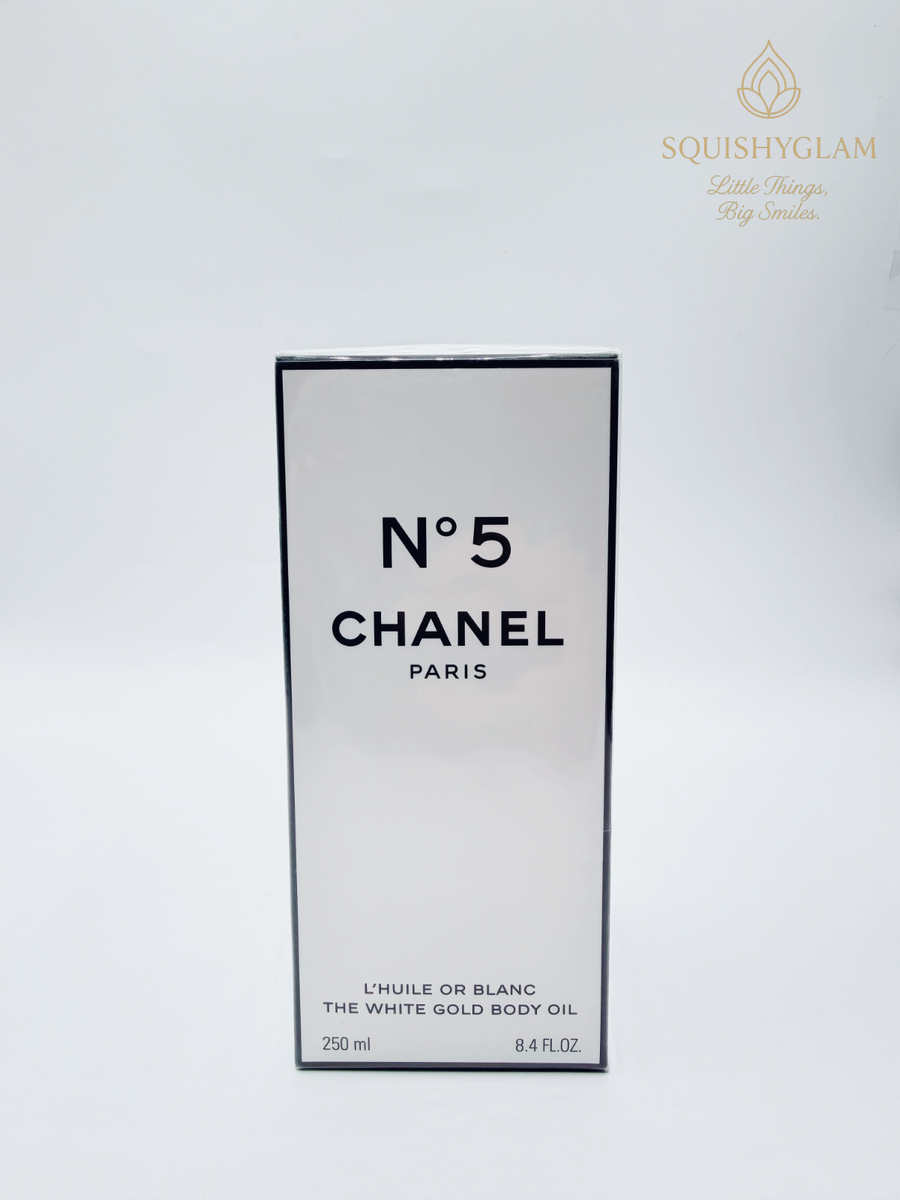CHANEL N°5 The White Gold Body Oil 8.4 fl oz / 250ml Limited