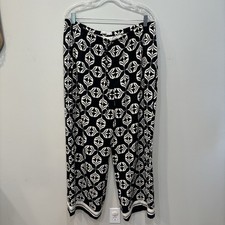 Abercrombie  Fitch Drapey Wide Leg Pull-On Drawstring Pants Women  s Large NEW