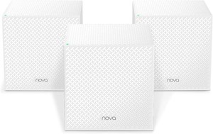Tenda Nova Mesh WiFi Système MW12 - Couvre jusqu'à 4000 pi2 - Tri-bande AC2100