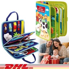 Busy Board Montessori Spielzeug Busy Board Weichem Filz Für Ab 0 1 2 3 Busy Book