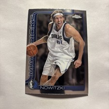 Topps 2025-26 Chrome - Dirk Nowitzki #246 Dallas Mavericks Basketball Card