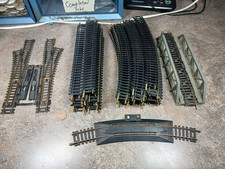 Large Lot A Tyco and Atlas Ho Scale Track 54 Pieces plus Working Transformer