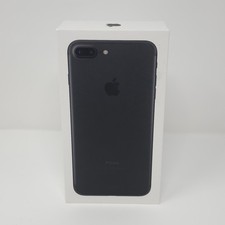 Apple iPhone 7 Plus EMPTY BOX ONLY/NO PHONE - Black 128 Gb