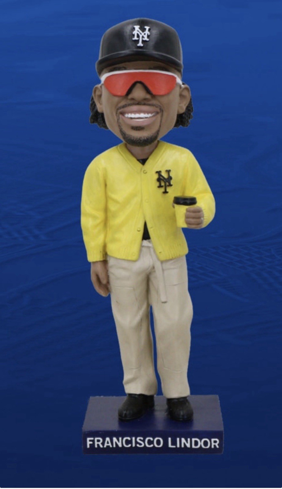 2026 New York Mets Francisco Lindor Bobblehead 9/17 Opening Day SGA Street Wear