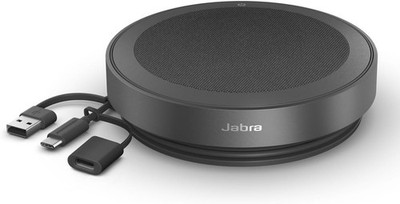 Jabra Speak2 40 Portable Speakerphone -Noise Cancelling Mics Dark Grey
