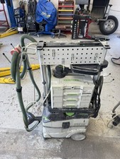 Festool Ct 36 E HEPA Vacuum Cleantec Dust Extractor. FRONT PANEL BROKEN