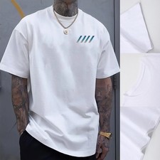 Men's 100 Cotton Crew Neck Long Sleeve Tee Casual Basic T-Shirt S-5XL USA